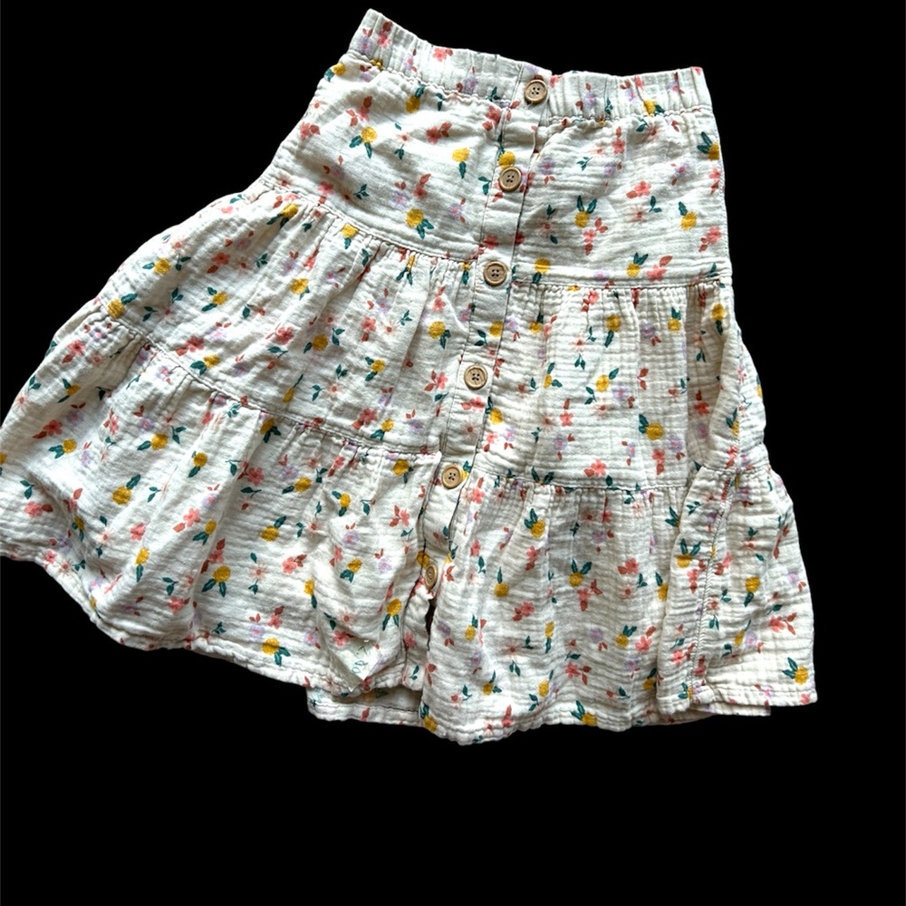 Cat & Jack Skirt Floral Size 6